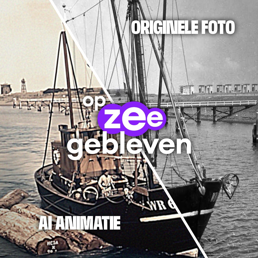 TV animatie Op zee gebleven
